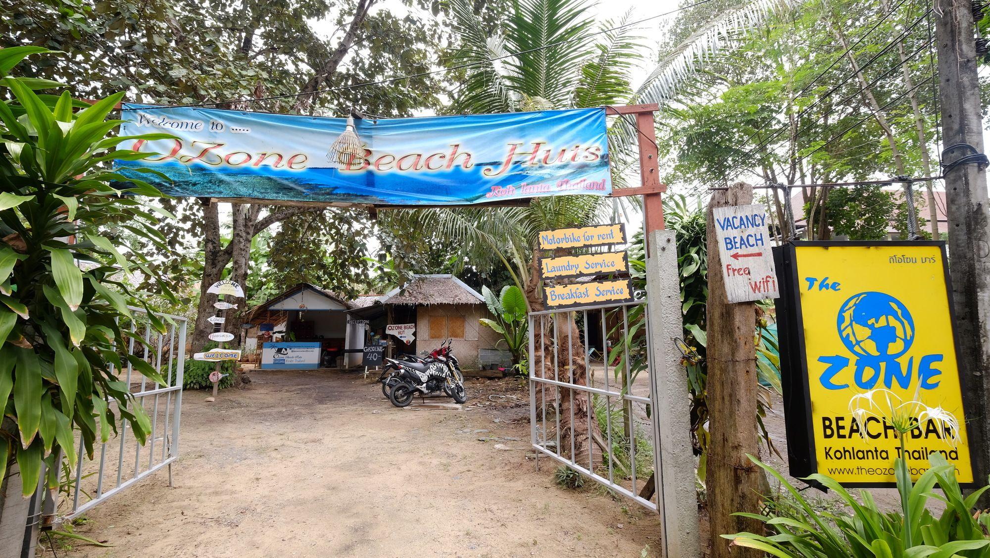 Ozone Beach Huts Koh Lanta Exterior photo
